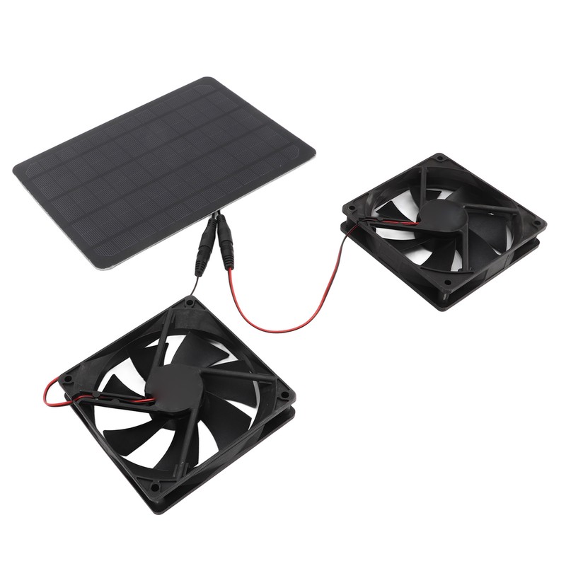 Solar Panel Fan Kit 12V 10W Portable Universal Energy Saving