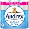 Andrex Classic Clean Toilet Rolls, Pack of 9