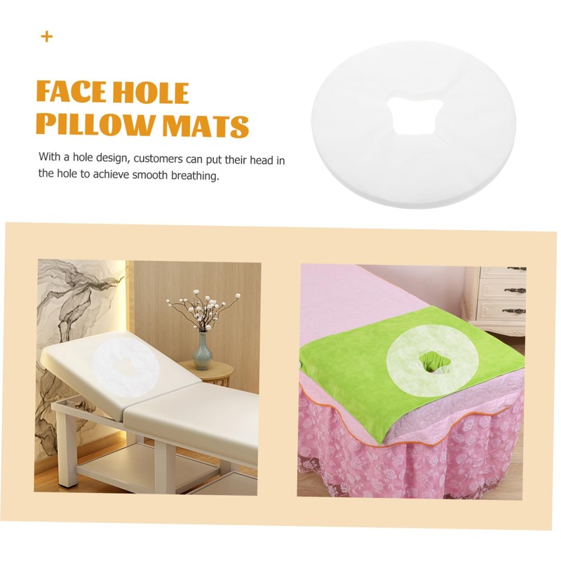 Healvian 100pcs Steam Mattress Face Massaging Pad Facial Coop Massage