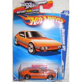 2010 HOT Wheels All Stars Keys to Speed Card 08/10 Orange Volkswagen SP2