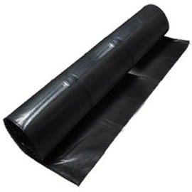 CWC Black Polyethylene Plastic Sheeting (4 mil, 20' x 100')