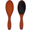 AOOWU Boar Bristle Hair Brush, 100% Soft Natural Bristles for