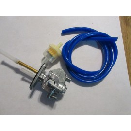 bikecarbpart Petcock valve for Yamaha XJ550 XJ650 Maxim XJ750R 1981-1983 FREE FILTER