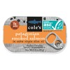 COLE'S SEAFOOD - Hand Packed Smoked Salmon in Olive Oil,