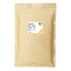 nichie 有機 紅茶 アールグレイ リーフ スリランカ ウバ イダルガシナ茶園 茶葉 使用 オーガニックティー 80g