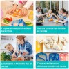 Feawiai 43pzs Cortadores Para Sándwiches Galletas Moldes Reposteria