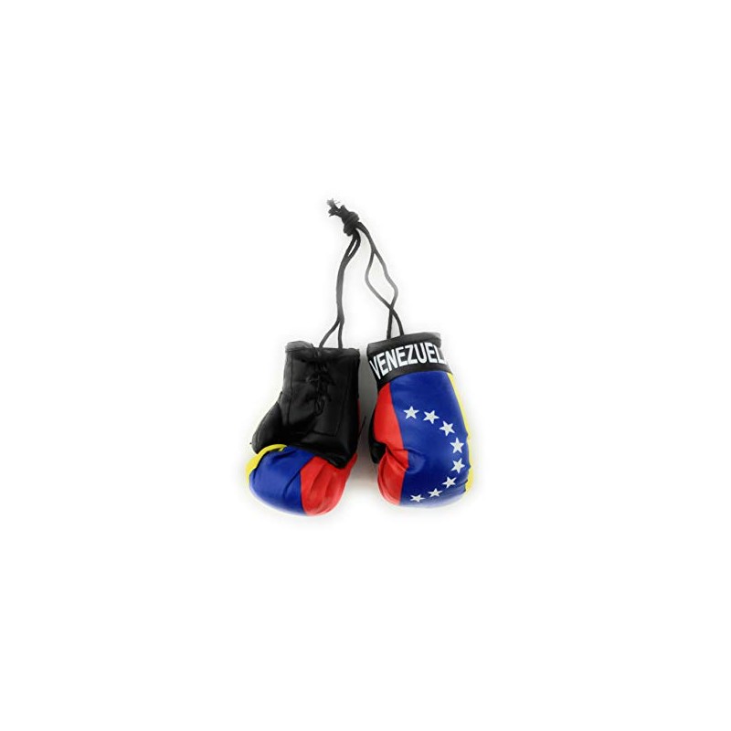 Red Hat Ent Hanging Car Mirror Mini Boxing Gloves (Venezuela)