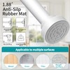 YNL Tension Curtain Rod 34-66 inches-Never Rust, Non-Slip, No Drill
