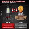CHUSYYRAY Bright H13 LED Bulb Headlight+Fog Upgrade Kit For 2018
