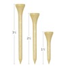 IZZO Golf Bamboo Wood Golf Tees, 1.75 Inch, 175 Pack