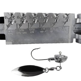 Do It Mold Herring Head Jig Size 1/16, 3/32, 1/8, 5/32, 3/16, 1/4 oz Do it Mold (3514) HHH-5-A Cavities 6 Total