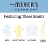Mrs. Meyer's Clean Day Dishwashing Liquid Dish Soap, Cruelty Free