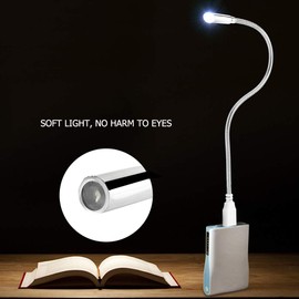 Semme USB Reading Lamp,Mini Flexible LED USB Night Lamp for Computer Laptop Notebook PC