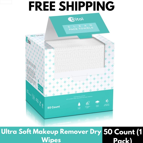 Unbranded Face Towels, 10"×12" Disposable Face Towel, Face Towelettes XL,