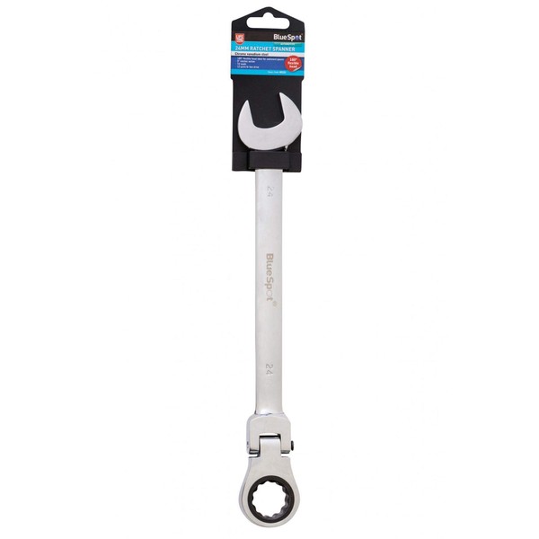 Blue Spot Tools 05121 24mm Chrome Vanadium Ratchet Spanner Flexible