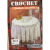 Crochet Vinyl Tablecloth (72"Round)