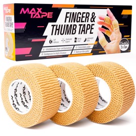 Max Tape Finger & Thumb Tape 2.5cm x 4.5m - Box of 3
