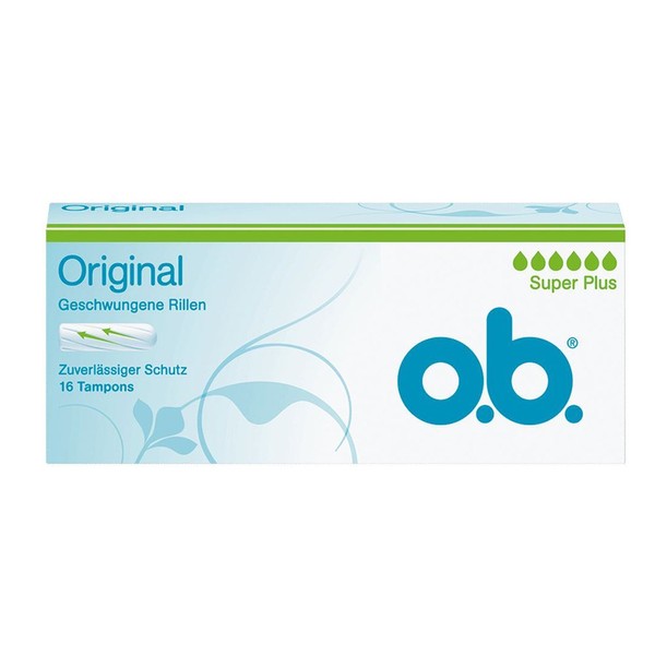 o.b. Original Tampons Super Plus, 16er Packung