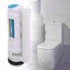 Oumefar Toilet Flush Valve, ABS Two-Button Filling Valves Water-Saving Durable