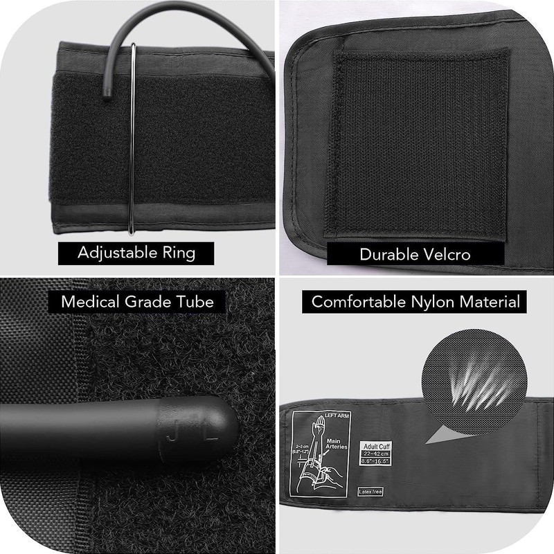 Extra Large Blood Pressure Cuff Compatible with/for Omron 9”-21” Inches,
