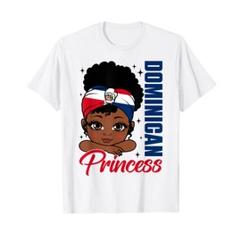Dominican Republic Dominican Princess Girl Hispanic Heritage T-Shirt