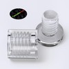 4 x Clear Standoffs, Glass Like, Acrylic, transparent spacers, plastic,