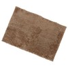 Mocha Soft Tufted Microfibre Bathroom Shower Bath Mat Rug Non-Slip