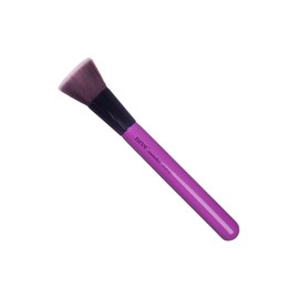 Neve Cosmetics Flat Compact Brush for Liquid Foundation or Powder | Purple Flat