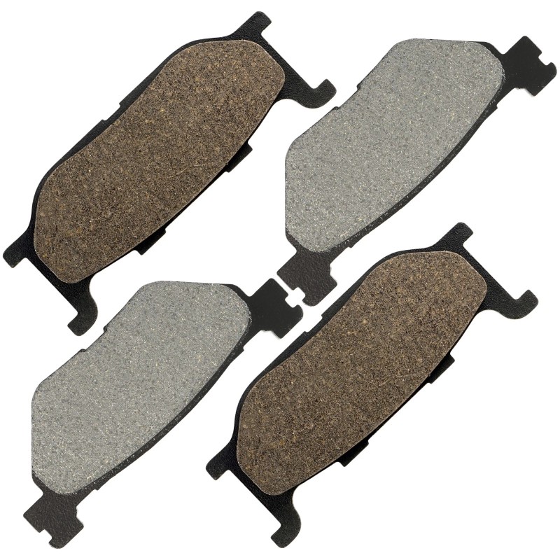 Caltric Front Rear Brake Pads for Yamaha XVS950 V-Star 950