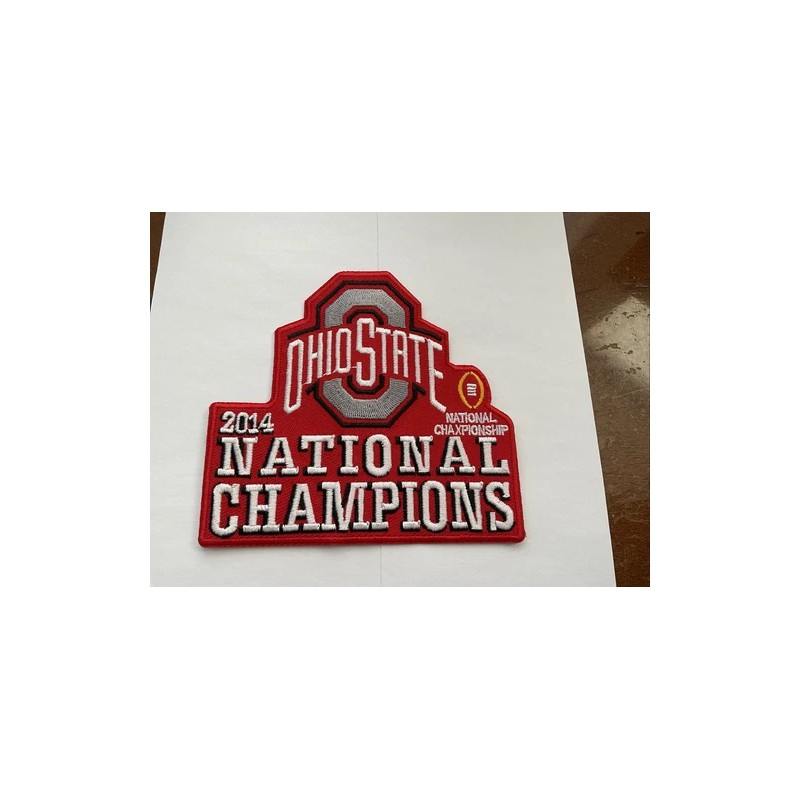 OSU The Ohio State Vintage Embroidered Iron On Patch 4”