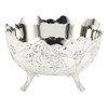 Serving Bowl European Style Retro Elegant Alloy Fruit Bowl for