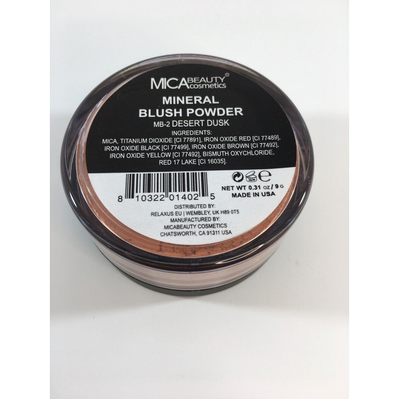 MicaBeauty MICA BEAUTY Mineral Blush Powder 9G Brand New -
