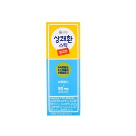 Sangkwaehwan 큐원 상쾌환 스틱 망고맛(18gx3개입) CQN Refreshing Stick Mango Flavor (18g x 3)