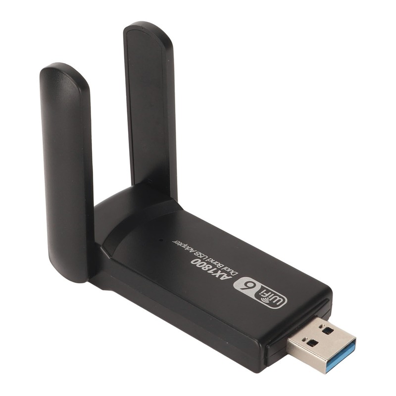 1800Mbps Dual Band WiFi Adapter with Dual 3dbi Antennas 2.4G