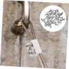Operitacx Adjustable Iron Cable Wire Rope Clip 10pcs Double Hole
