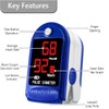 UPGRADE Pulse Oximeter - Oxygen Monitor Finger for Adults and