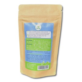 Natree Fruit and Vegetable Wash - Spray or Soak, Makes 5x 17oz SPRAY, Powder Concentrate 8 oz.