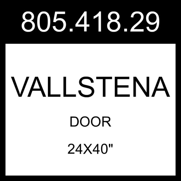 IKEA VALLSTENA Door White 24x40" 805.418.29
