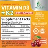 Vitamin D3 K2 2000 IU Plus with K2 (MK-7) 75
