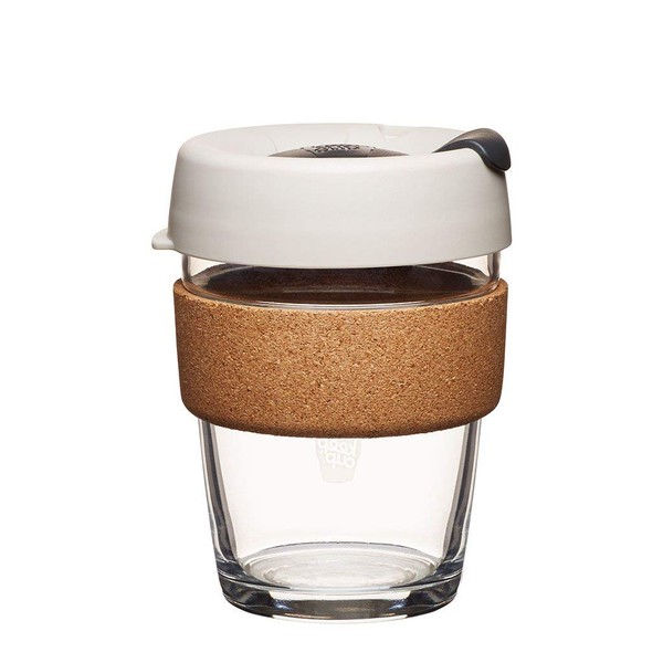KeepCup&nbsp;Taza reutilizable de vidrio para caf&eacute;, Filtro, Multicolor, 12 oz Medium