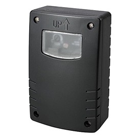 LITECRAFT Photocell Sensor Outdoor IP44 Rated Security Fitting - (Black, Single)