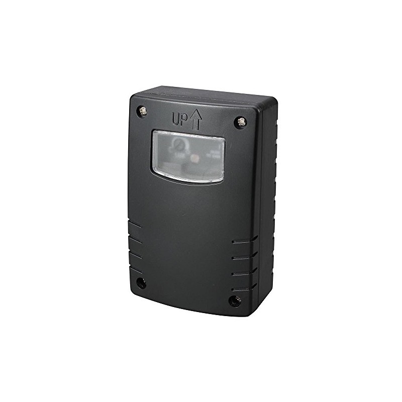 LITECRAFT Photocell Sensor Outdoor IP44 Rated Security Fitting - (Black,