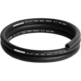 EVIL ENERGY 1/4 Fuel Hose Line Push Lock NBR Rubber SAE 30R7 5FT 300PSI