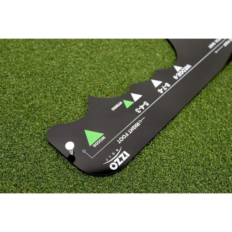 Sure Stance Golf Ball Position Trainer for Accurate Swings -