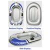 BESTHLS Inflatable Boat Float Raft for Swimming Pool and Lake