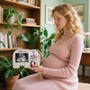 Aosemili Sonogram Picture Frame Ultrasound Photo Frame with Baby Countdown
