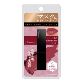 Picomonte Japan DE Lip Color 03 Raspberry Lipstick Lip Tint Beauty Coloring Moisturizing Ingredient Tight Long Lasting Falling Resistant Mask Hard to Apply