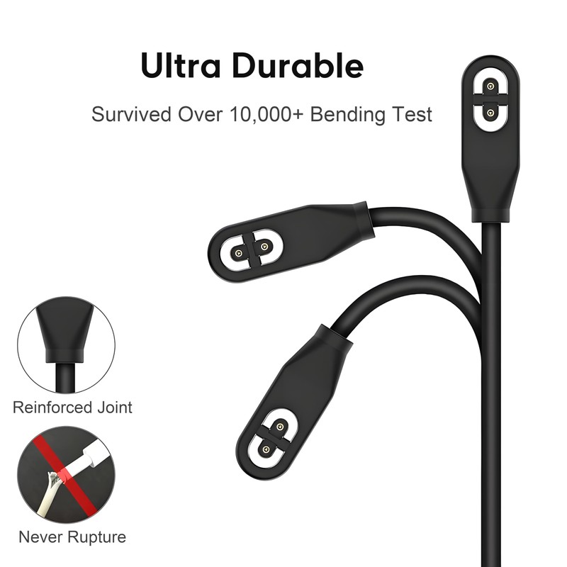 sweguard USB C Charger Cable 3.3ft Magnetic Compatible with AfterShokz