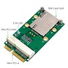 LeHang Mini PCI-E Adapter with SIM Card Slot for 3G/4G
