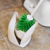 Libman 1196, 2-Pack Bowl Brush and Caddy, White/Green